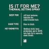 Biolage Thermal Setting Spray - Strengthens Hair, Guards Against Heat Styling, Hair Spray, Vegan, Paraben-Free, 8.5 Fl Oz