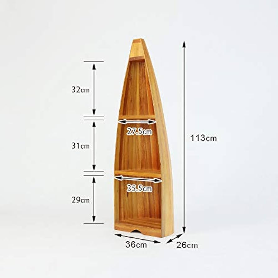 Amazon｜kaglab 3段ボートラック ディスプレイラック コーン型 笹型