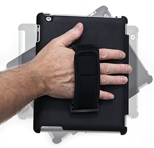 LapWorks Soft Grip Handle Stand Compatible with iPads 2, 3 and 4 (2011 and 2012 Models)