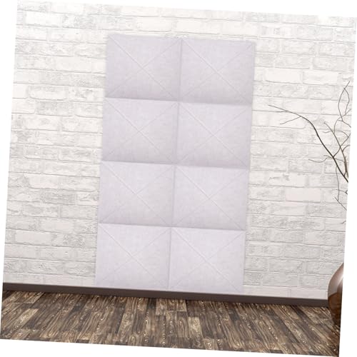 VICASKY 6pcs Paneles de Pared Material de Aislamiento Acústico Paneles Absorbentes de Sonido Auto-adhesivos Bloques de Aislamiento miniatura 4