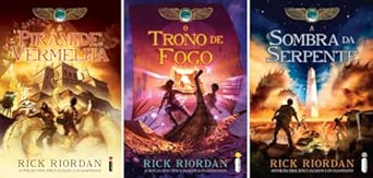 Cronicas dos Kane Piramide Vermelha, Trono de Fogo, Sombra da Ser...