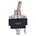 NSI 78130TQ Toggle Switch, Maintained Contact and Multiple Pole, On Off Circuit Function, DPST, Brass/Nickel Actuator, 20/10 amps at 125/250 VAC, 0.250 Quikconnect Connection