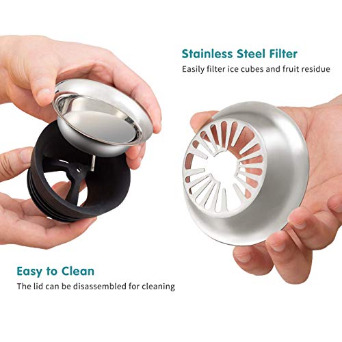 image for Sotya 40oz/1200ml Glass Drip-free Pitcher With Lid, Borosilicate Glass