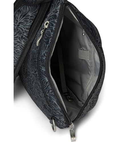 Image of Baggallini Medium Sling Backpack - 9 inchx11 inch Lightweight Sling Bag with Convertible Adjustable Shoulder Strap