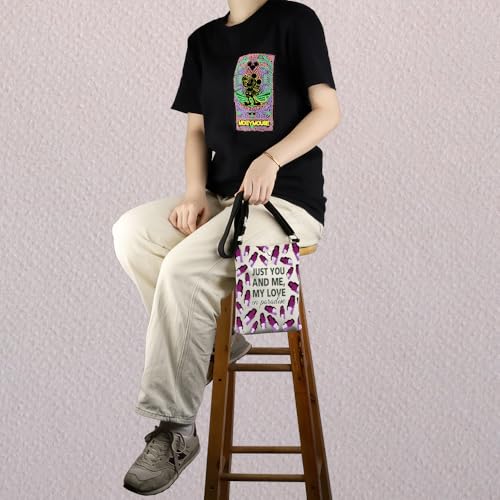 Image of MNIGIU Musical Inspired Gift Musical Crossbody Bag Musical Merch For Musical Lover (JUST YOU AND Bag)