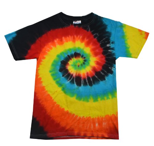 Tie Dyes Men's Tie Dyed Performance Short Sleeve T-shirt H1000
