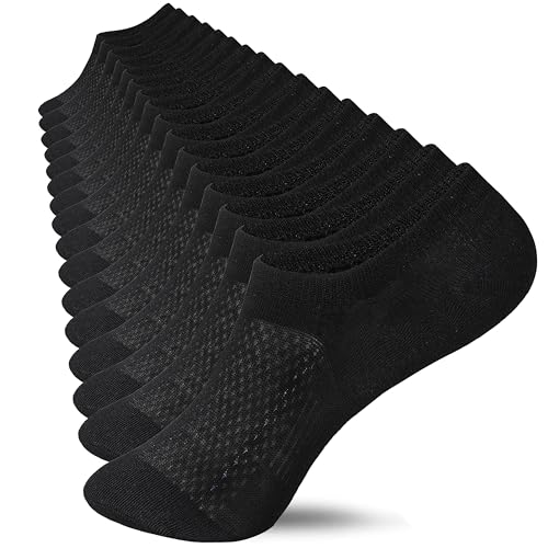 YZKKE No Show Socks Womens Invisible Liner, Non Slip & Low Cut, Casual & Formal Wear, Soft & Stretchable 8Pack