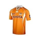 Ideal para aficionados. Lions Super Rugby Home Jersey 2018, rojo, small