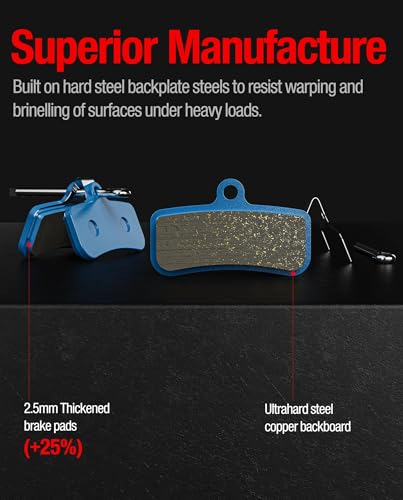 Image of Disc Brake Pads for Talaria Sting R MX3 MX4,Segway X160 X260,SURRON Light Bee X,SUPER73 RX Mojave RSD X Brake Pads Fits Ebike /Electric Dirt Bike /Motorcycle