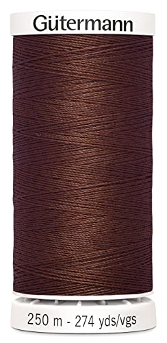 Hilo Gütermann Sew-All 273 yardas Chocolate miniatura 1