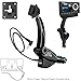ChargerCity Dual USB Sirius XM Satellite Radio Car Truck Lighter Socket Mount w/Tilt Adjust & PowerConnect Cable for Onyx Plus EZR EZ Lynx Roady Starmate Xpress (Vehicle Dock NOT Included)