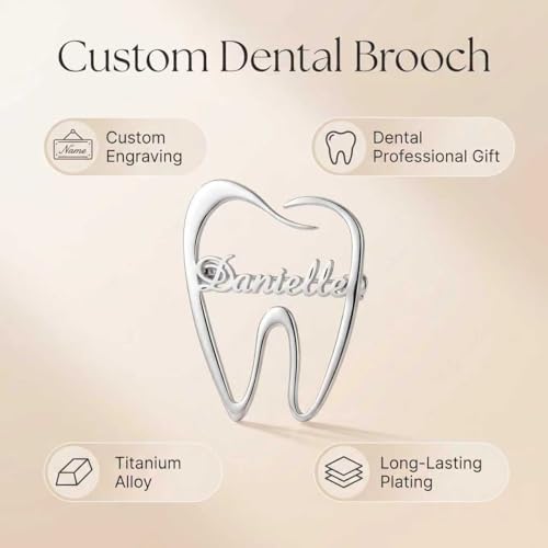 Image of Custom Name Lapel Pin Personalized Script Brooch for Women Men, Customizable Name Badge Elegant Cursive Letter Pin, Minimalist Jewelry Gift for Wedding Birthday Anniversary