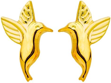 diamantly – Hummingbird Earrings 18 K Gold