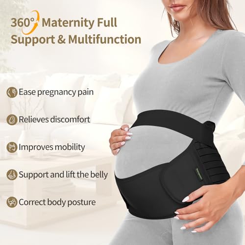 Image of Maternity Belt Pregnancy Belly Band 3 in 1 Support Belt for Pregnant Women