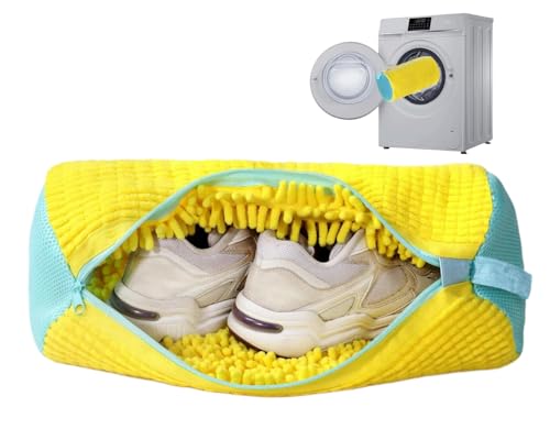 SKY-TOUCH Shoe Washing Machine Bag 1PCS Reusable 360 Deep Cleaning Laundry Bag for Tennis Shoes Sneakers and Slippers 39 * 19 * 19 cm