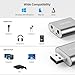 USB Sound Card, 7.1 Channel External Microphone Audio Jack Adapter Clear Sound for PC, Laptop, Mac, PS4, Headphone (Plug and Play No Drivers Needed)