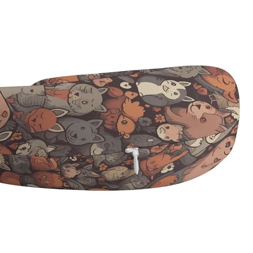 Almohada espuma viscoelástica tamaño mediano cervical miniatura 4