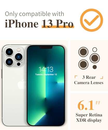 for iPhone 13 Pro Case with Screen Protector & Camera Lens Protector - Picture 11 of 61
