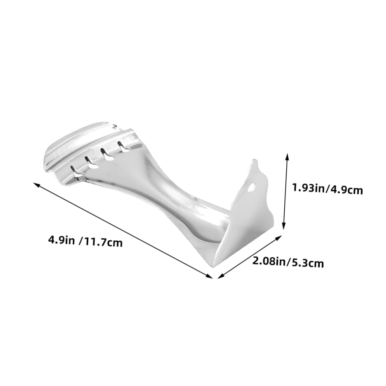 Vaguelly Acoustic Guitar Tailpiece Metal Bridge Tailpiece Resonator Guitar Accessory