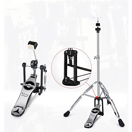 Batteria a percussione professionale per principianti e adulti, set completo di strumenti musicali per apprendimento e performance