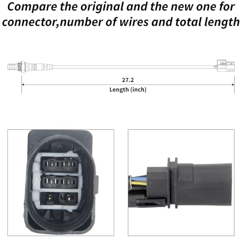 Sensor de oxígeno para Outlander 2014-2018 2.0L L4 2 piezas miniatura 3