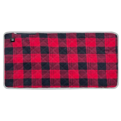 Almohadilla Térmica Para Silla De Oficina - 3 Configuraciones De Temperatura Calentador USB, Cojín De Asiento Calentador Portátil | Para El Hogar, Camping, Jardín, Barbacoa, Apartamento, Escuela