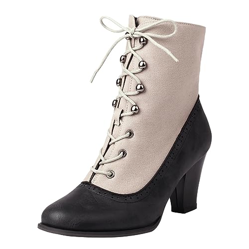 Bottes au-dessus du genou à talon moyen isolantes pour l'hiver