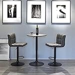 Finnhomy-236inches-Round-Cocktail-Bar-Table-with-Metal-Base-Tall-Bistro-Pub-Table