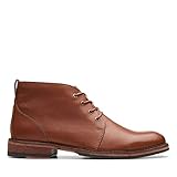 Clarks Clarkdale Base, Botas clásicas Hombre, Braun Dark Tan Lea, 39.5 EU Estrecho