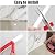 Wall Trim Molding,Self-Adhesive Quarter Round Molding 16.4ft Flexible Resin Caulk and Strips Floor Edges and Tile Edge, Waterproof Caulk Strip for Ceiling, Countertop, Cabinate(Light Grey)