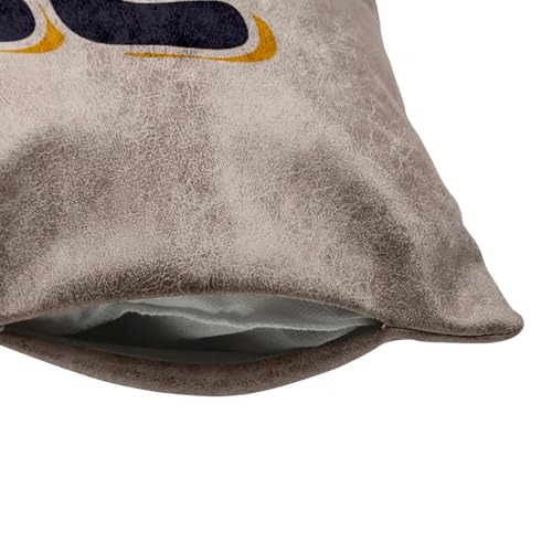 Coussin humour camel 40x40 cm idéal pour salon moderne
