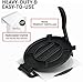 Uno Casa Cast Iron Tortilla Press 10 Inch - Tortilla Maker Press, Pre-Seasoned Roti Maker with 100 Pcs Parchment Paper - Heavy Duty Quesadilla Maker for Homemade Flatbreads, Rotis, Empanadas