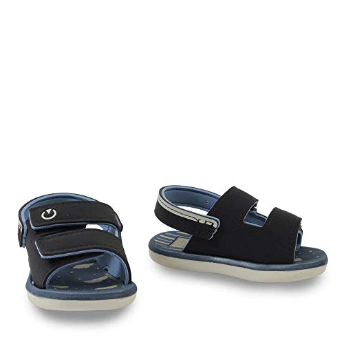 Slide Cartago Mini Gaspea Bebê Menino Bege/Preto/Azul 22