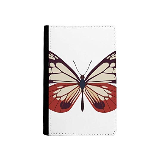 Étui portefeuille de voyage papillon rose pâle pour ne plus jamais chercher vos papiers