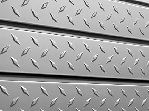 NewAge Products Pro Series 56-Inch x 24.5-Inch Diamond Plate Silver Slatwall Backsplash, Heavy Duty Steel Garage Wall Organizers, 51713 by NewAge Products Inc. - Image 6