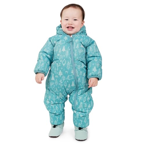 JAN & JUL Water-resistant Toasty-Dry Puffy Suit for Babies and Toddlers