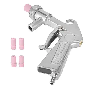 Sand Blasting Gun, Sand Blaster Gun Kit, Pneumatic Handheld Practical Durable for Sand Glass Surface Polishing Sandblasting Machinery Parts