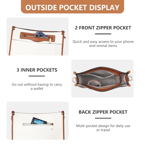 33% Off TANTOMI 2PCS Vegan Leather Crossbody Bags - Image 6