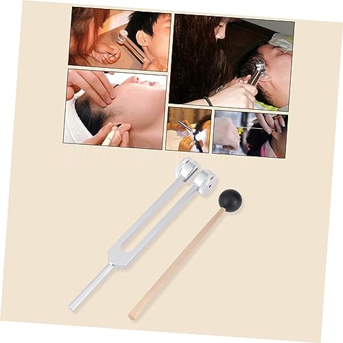 Set profesional de martillo y diapasón de aluminio 128 Hz miniatura 3