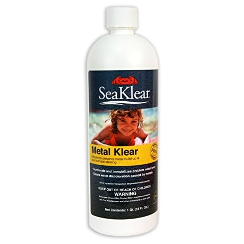 SeaKlear Metal Klear Stain Treatment Solution, 1-Quart Cover