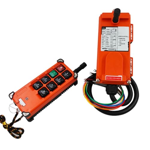 Télécommande sans fil AC 220V anti-interférence pour grue industrielle - 2