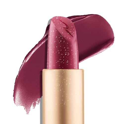 Image of RENEE H2O Hydrating Creme Lipstick - Berry Rain, Super Glossy, Lightweight, Non-drying & Hydrating, Easy Glides Formula with Intense Pigment, Shea Butter, Hyaluronic Acid, Jojoba Oil Infused