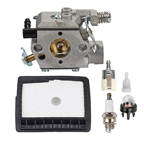 Hippotech A021000232 Carburateur pour Echo CS-300 CS-301 CS-305 CS-306 CS-340 CS-341 CS-345 CS-346 pour tronçonneuses Walbro WT-589