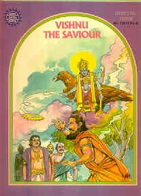 Vishnu the Saviour (Amar Chitra Katha) Special ... 8175082275 Book Cover