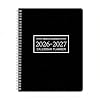 Monthly Planner 2026-2027, 2026 Calendar 24 Months Planner, Jan 2026 - Dec 2027, 8.6 x 11, Academic Calendar Hard PVC Cover with Spiral Bound, Perfect for School & Office for Women & Men