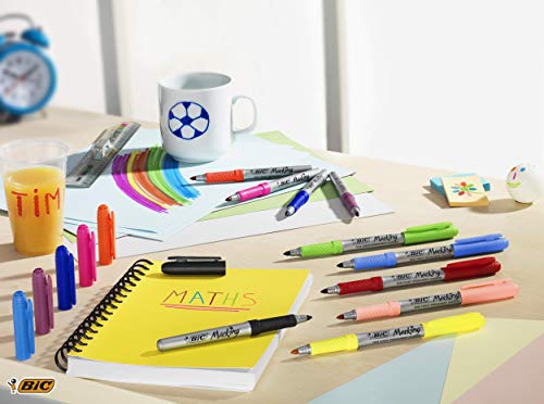 Bic Mark-It Permanent Markers Color Collection, Fine Point, Assorted, 8 Ct #TOP6