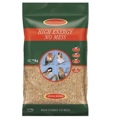 Johnston & Jeff High Energy No Mess Bird Seed, 12.75 kg, transparent