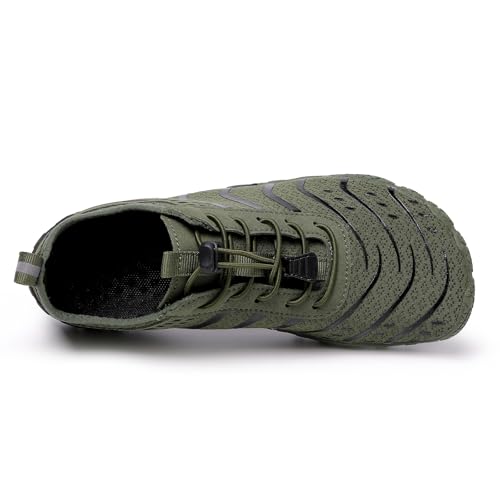 Image of Hike Barefoot Shoes for Women Men Breathable & Non-Slip Athletic Footwear Wide Toe Water Shoes,Designed for Walking,Running&Swimming