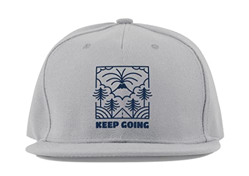 Casquette respirante Keep Going contre la chaleur en randonnée et camping sport unisexe