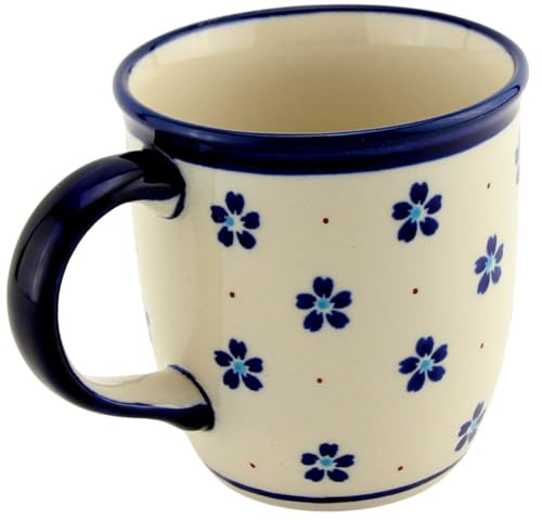 Taza de café de cerámica 12 oz con asa miniatura 1
